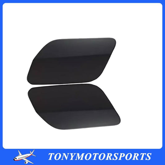 ya 27 6.18.2 2PCS For 520d 520i 525d Headlight Washer Nozzle Cover Unpainted Left & Right