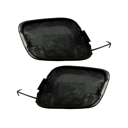 ya 27 6.18 Front Lower Bumper Grill Fog Light Tow Eye Cover RH&LH For 2019-21 for Toyota Prius