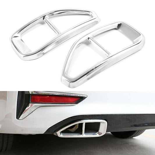 ya 4 6.17.2 Muffler Pipe Tip Tailpipe Cover for BMW 3 series G20 G28 2020+ Silver