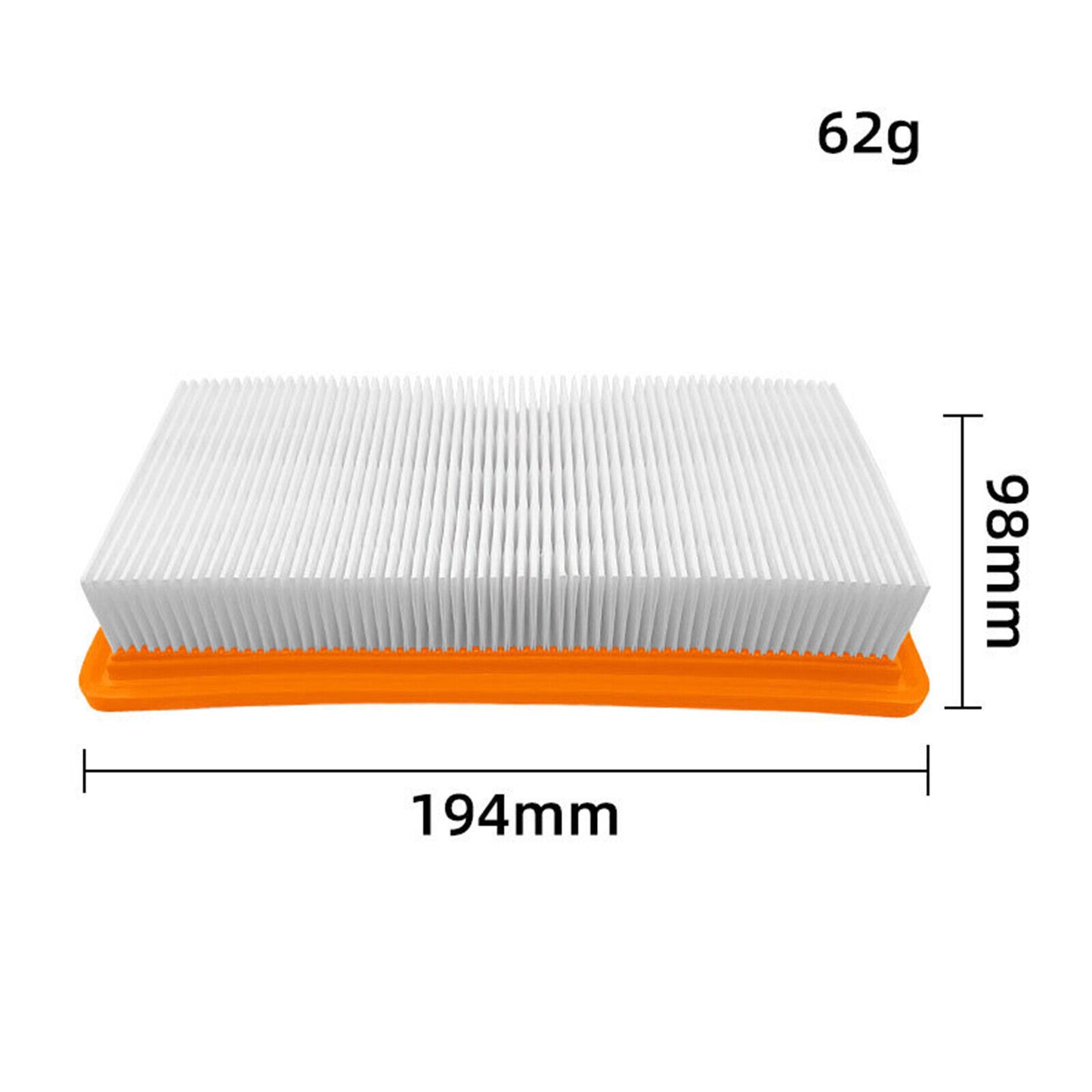 ya 25 Washable Vacuum Cleaner Filter Part for DS5500 DS6000 DS5600 DS5800 Robot Vacuum