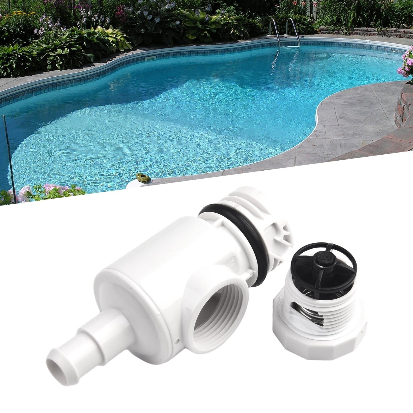 ya 14 For Polaris Pool Cleaner UWF,Quick-Disconnect & Pressure Relief Valve 9-100-9002
