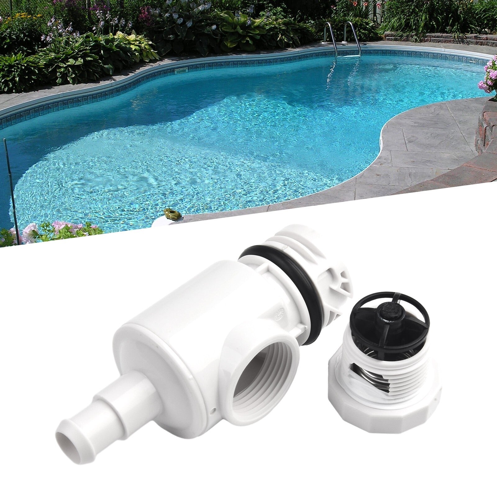 ya 14 For Polaris Pool Cleaner UWF,Quick-Disconnect & Pressure Relief Valve 9-100-9002