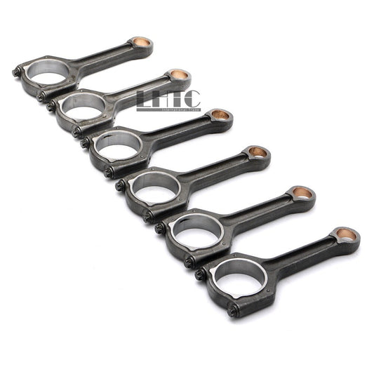 ya 11 6.9 6pcs Connecting Rod Conrods for BMW 335i 535i X6 Z4 E60 E71 E89 E90 E92 N54 3.0