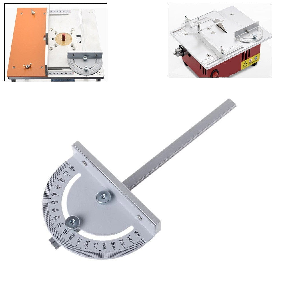 ya 26  Table Saw Circular Router Miter Gauge DIY Woodworking Machines Angle Ruler