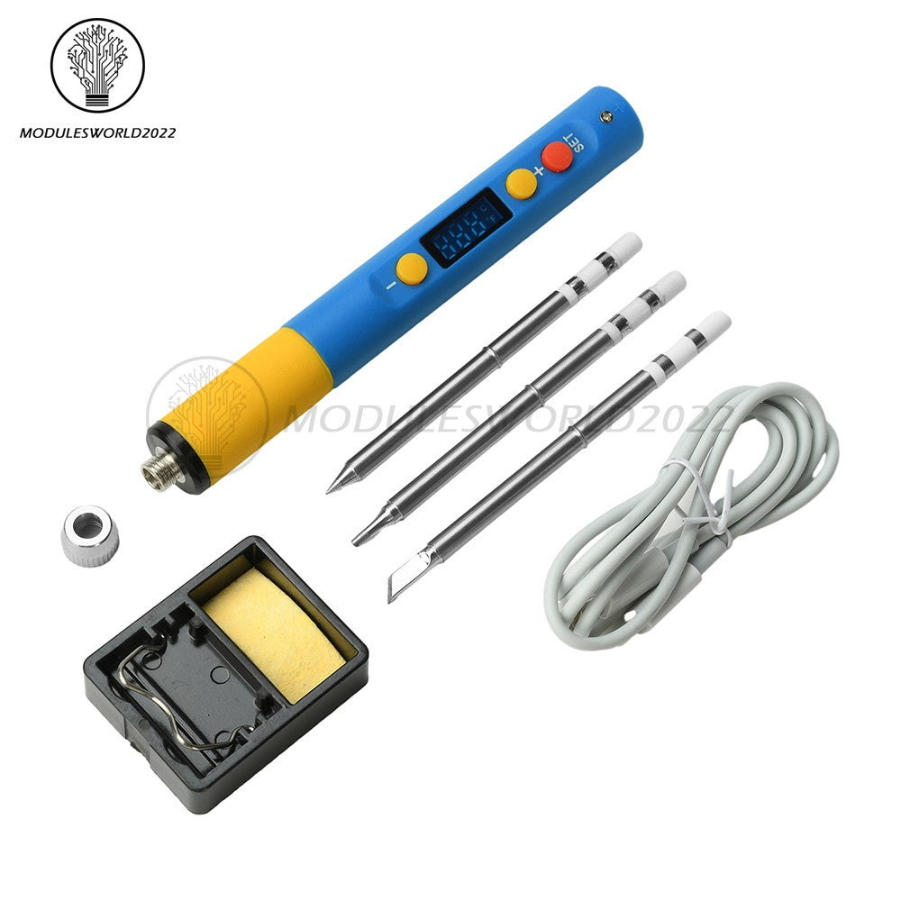 ya 25 PD65W T65 Portable Smart Soldering Iron LED Digital Repair Tool Type-C 180-500°C