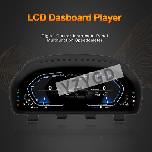 ya 2 6.29 Digital LCD Cluster Instrument Speedometer for BMW 7 series F01 F02 2009-2015