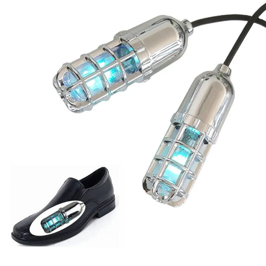 Certified Shoes Socks Foot Deodorizer Dryer Lamp Uv Sterilizer Sanitizer New