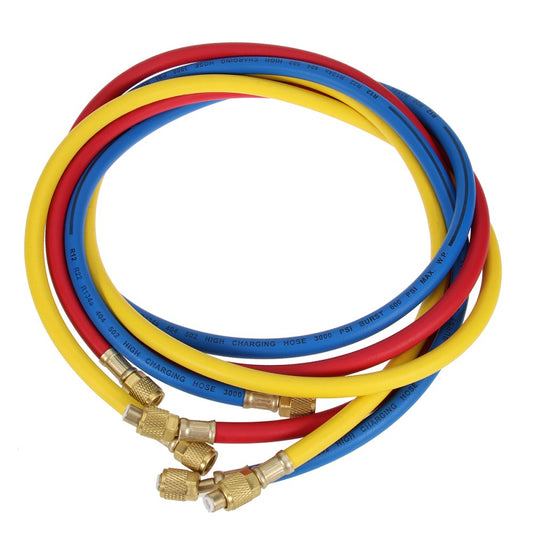 ya 12 5.22.2 60 Three-color Tube Refrigeration Charging Hose Gauges 60 Hoses