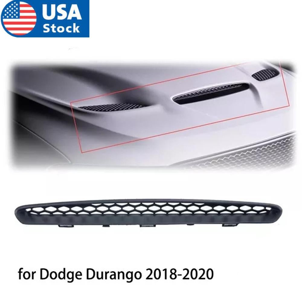 ya 1 6.30 Car Center Hood Bezel Scoop Grille Insert for 2018-2020 for Dodge Durango 68321446AC