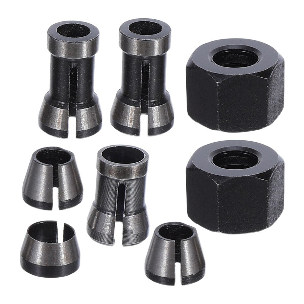 ya 14 8 Pcs Trimming Machine Chuck Collet Router Milling Tools Adaptor