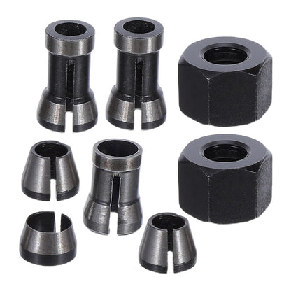 ya 14 8 Pcs Trimming Machine Chuck Collet Router Milling Tools Adaptor