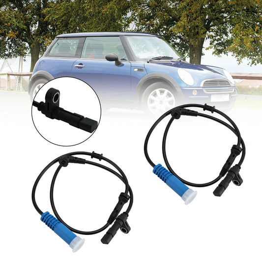 ya 1 8.5.2 2Pcs Front L&R ABS Wheel Speed Sensor 34526756384 for Mini One R50 52 R53 D