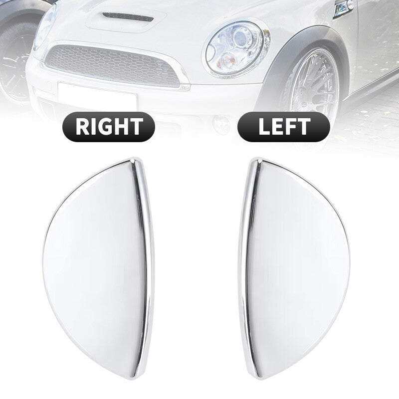ya 4 6.17.2 2Pcs Headlight Washer Nozzle Cover Cap for BMW for Mini Cooper R55 R57 R56 R58 R59