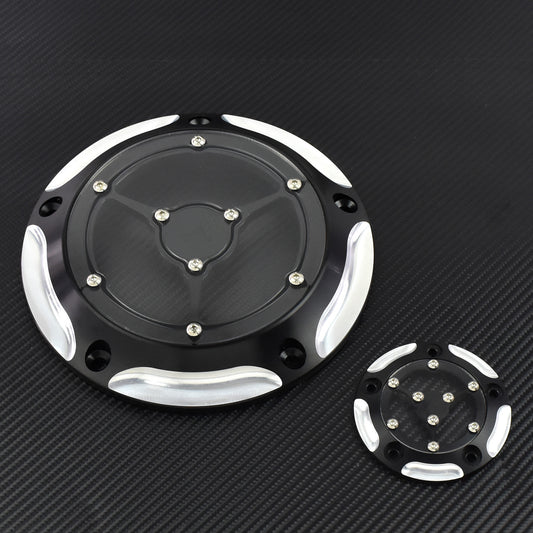 ya 7 6.11 5 Hole Timing Timer Derby Cover Fit for Harley Road King Softail Dyna FLHR FLTFB