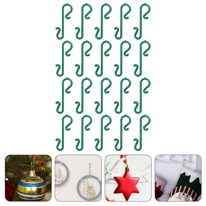 ya 25  100 Pcs Plastic Or ment Hooks Hanging Decor Hangers for Or ments