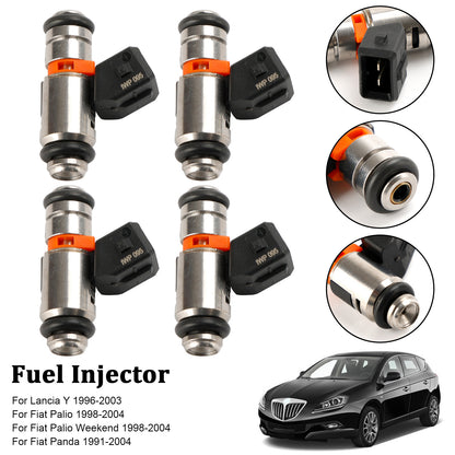 ya 1 8.12 baidi 4PCS Fuel Injector IWP095 for Fiat Punto 1.4L 2007-2009 for Fiat Palio 1.6L
