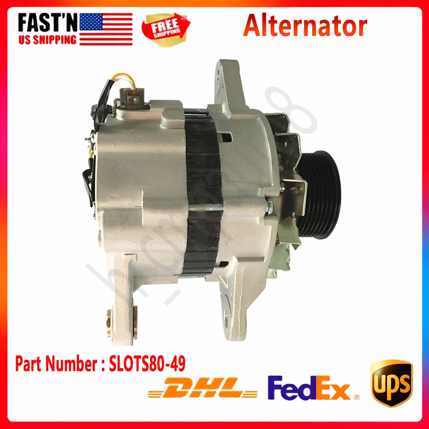 ya 27 7.2 Generator for Caterpillar E320D E320C CATERPILLAR 12PK SLOTS80-49