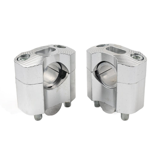 ya 3 6.25 HandleBar Fat Bar Mount Clamps Risers Adaptor 7/8 to 11/8 Dirt Pit Bike