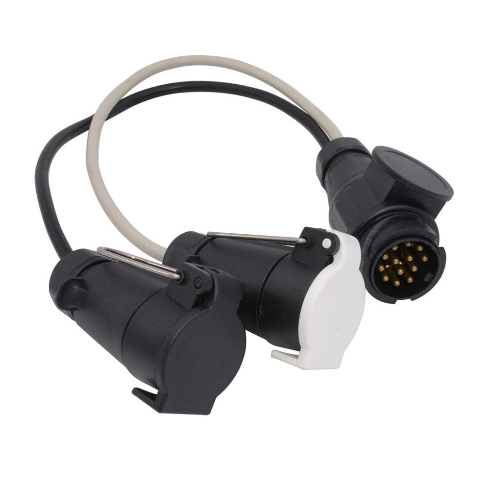 ya 1 7.13 1PC Sheathed Wire Trailer Connector Portable Trailer Socket Connector
