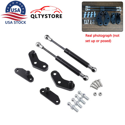 ya 6 6.12 Anodized Black Front OR Rear Door Opener Kits For Can-Am Maverick X3 & Max 17-24