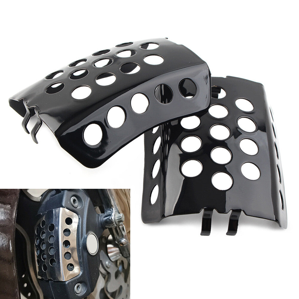 ya 5 8.7 Black Caliper Screen Insert Guard Cover Fit for Harley CVO Road Electra Gli