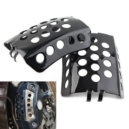 ya 5 8.7 Black Caliper Screen Insert Guard Cover Fit for Harley CVO Road Electra Gli