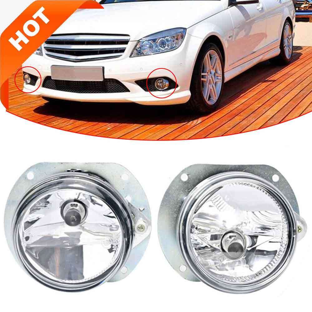 ya 1 8.5.1 Front Fog Light Lamp Left Right w/ Bulbs for Benz W204 W251 W164 R230 C300 CL550