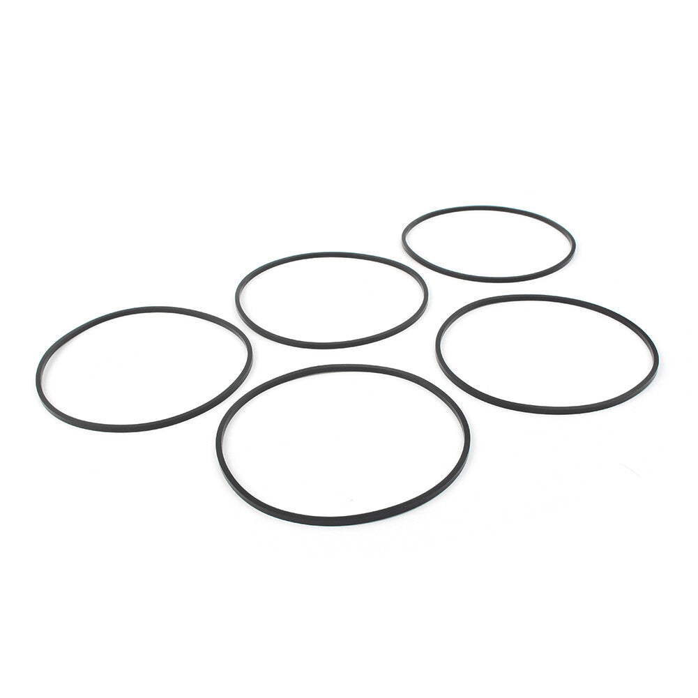 ya 5 8.7 Clutch Seal Rubber Gasket Cover O-Ring Set 5x for Harley Sportster 883 120 Black