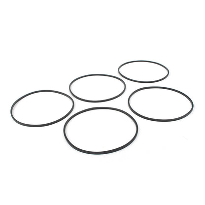 ya 5 8.7 Clutch Seal Rubber Gasket Cover O-Ring Set 5x for Harley Sportster 883 120 Black