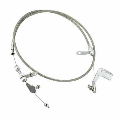 ya 5 8.7 New 727 Stainless Braided Kickdown Cable Detent Transmission Fits Chrysle*