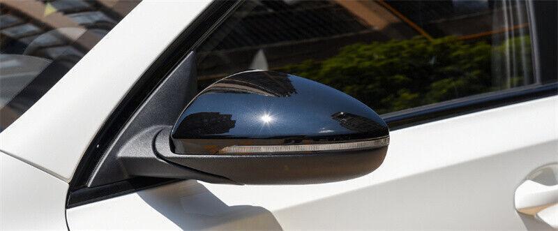 ya 1 8.5.2 Black Left Rear View Door Mirror Cover Shell Cover for Kia K3/Forte 2019 2020 - 2023
