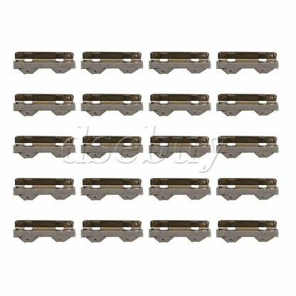 ya 14 20P Glass Sliding Roller Ball ing Double 10mm Pulley 8mm Thick Clip