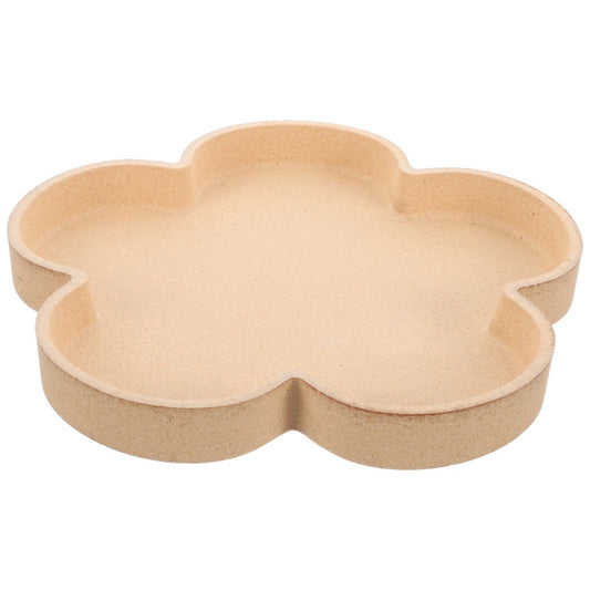 ya 8 5.26 Pot Flower-shaped Tray Office Style Serving for Coffee Table Themed Snack Food