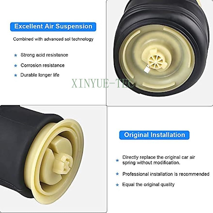 ya 1 8.5.3 One pair of rear air spring kit air shock absorber bags for X5 E70 X6 E71 E72 2007-2014