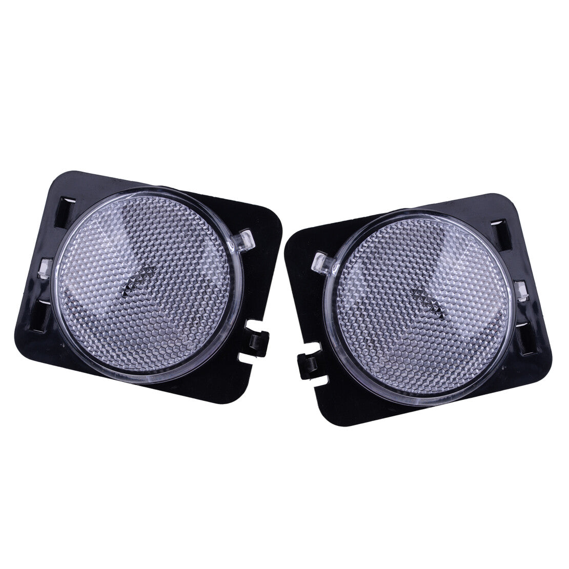 ya 12 5.22.2 Clear Lens Fender Side Marker Lights Fit for Jeep for Wrangler 2007-2018