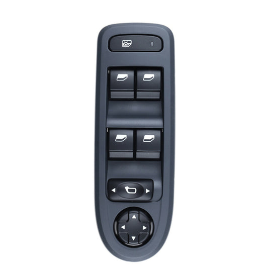 ya 1 8.5.2 Front Driver Side Power Window Switch Compatible with for Peugeot 98060866 Black