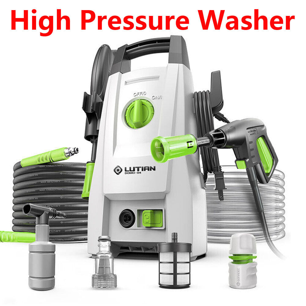 ya 26 1450PSI Portable High-Pressure Washer Power Cleaner Car Washing Machine
