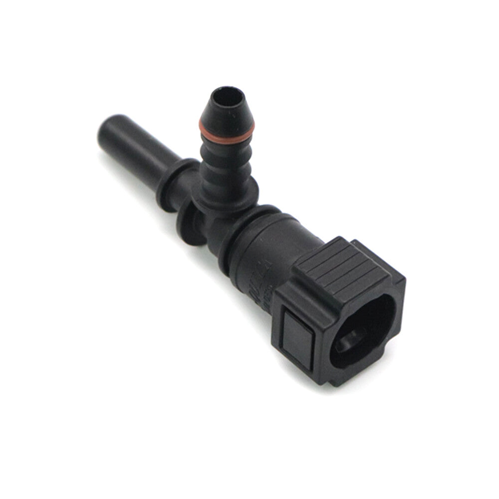 ya 5 8.7 Tee Connector Fuel Line Fitting Connecting Tube 6mm Female 7.89mm ID6 Female 2