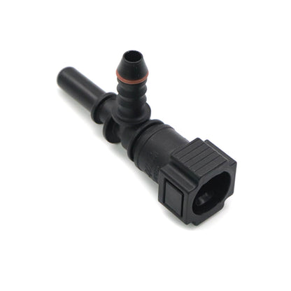 ya 5 8.7 Tee Connector Fuel Line Fitting Connecting Tube 6mm Female 7.89mm ID6 Female 2