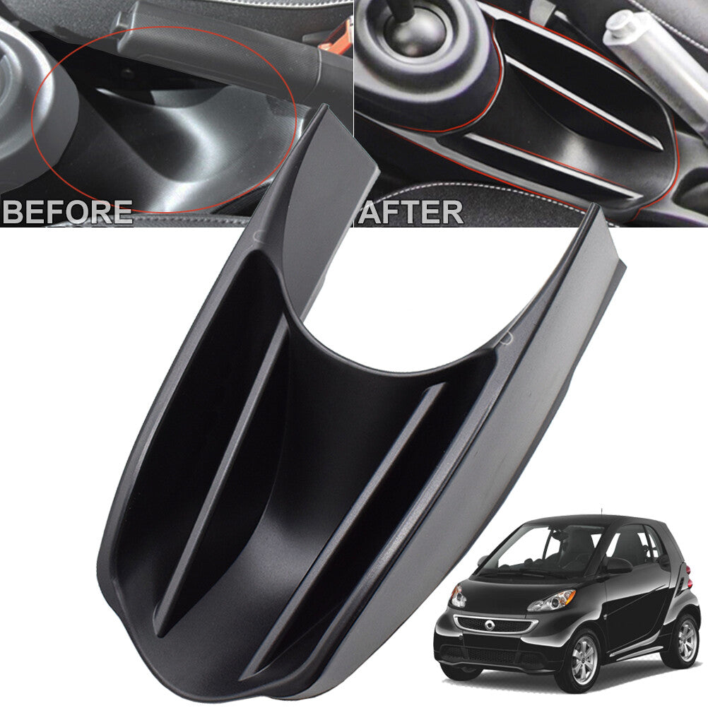ya 2 6.26 Center Console Storage Box for benz for Smart W453 Fortwo Forfour Armrest Organiser