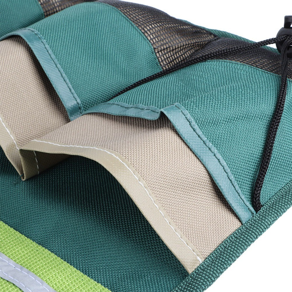 ya 26 Multi Pocket Garden Tool Bag Waist Hanging Pouch Organizer With Adjustable