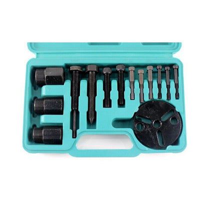 ya 26 14PCS Car Air Conditioner Compressor Clutch Puller Suction Cup Repairs Tool