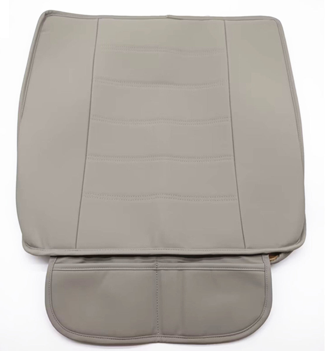 ya 12 5.22 PU Leather Car Front for Seat Cover Driver Protector Pad w/Storage Bag Accessories