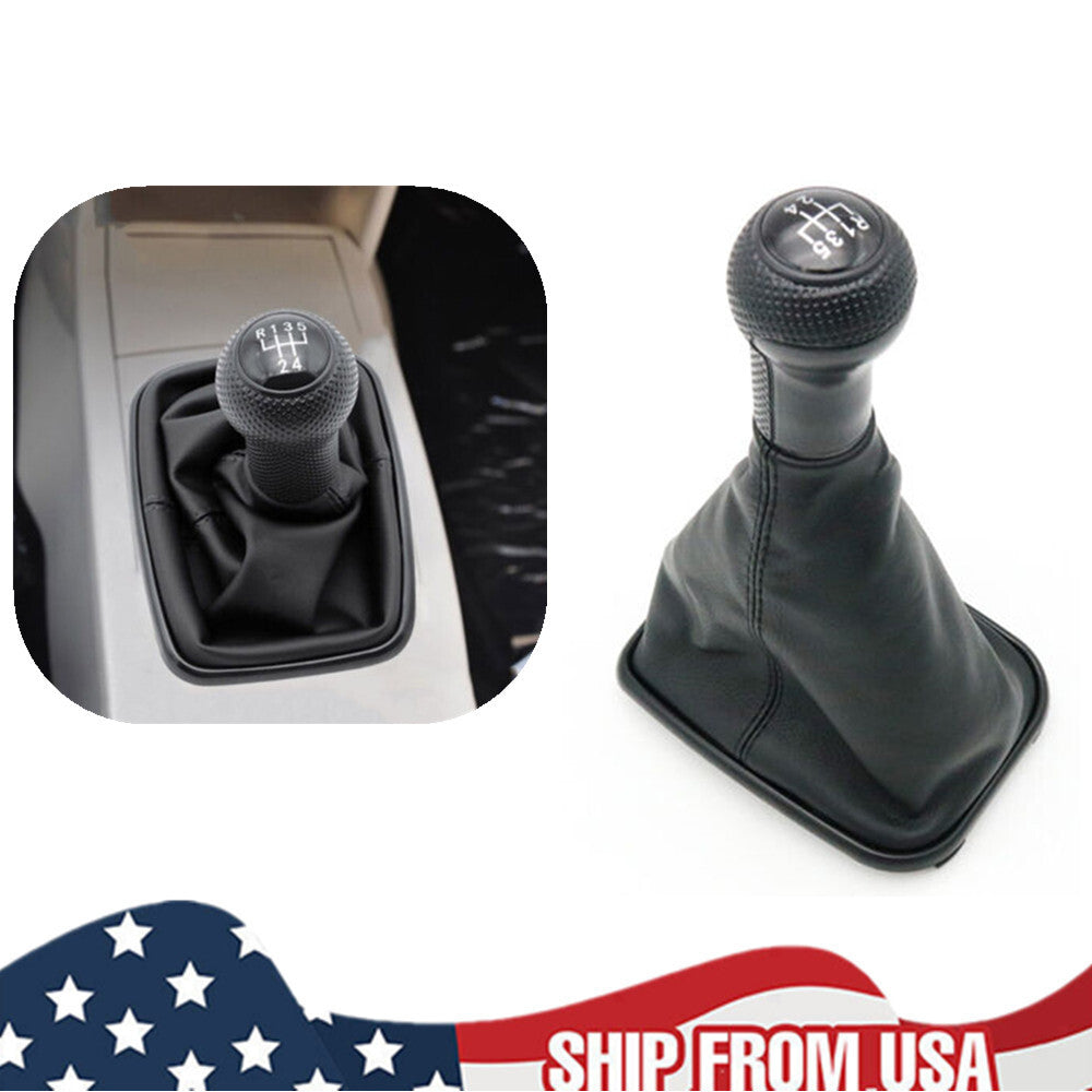 ya 11 6.5 Fit for VW for Golf for Bora for JETTA MK4 GTi R32 99-05 5 Speed Gear Shift Knob Gaitor Boot