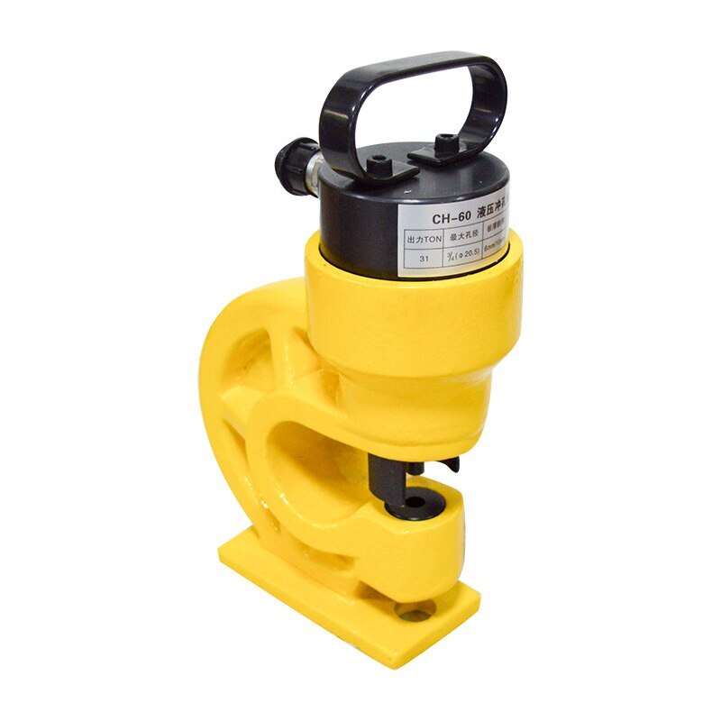 ya 26 Hydraulic Hole Punching Tool 31T Steel Angle Steel Plate Punching Machine CH-60
