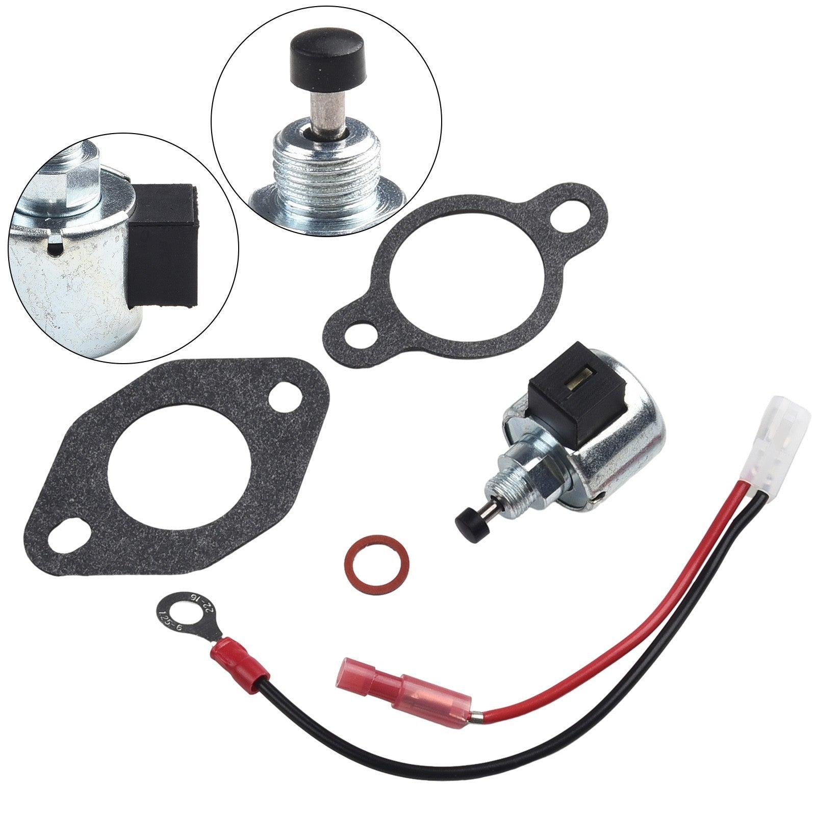 ya 14 Fuel Shut Off Solenoid Repair Kits For 12-757-09 12-757-33S,1275733 Part