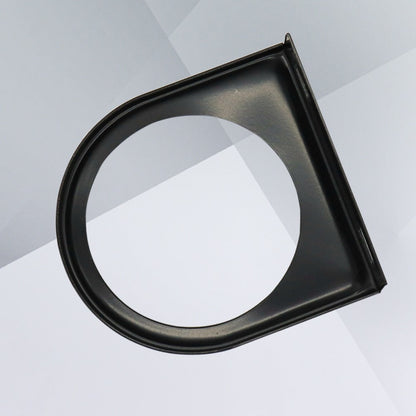 ya 5 8.7 52mm Single Gauge Meter Cup Holder Bracket Iron Dash Mount (Black)
