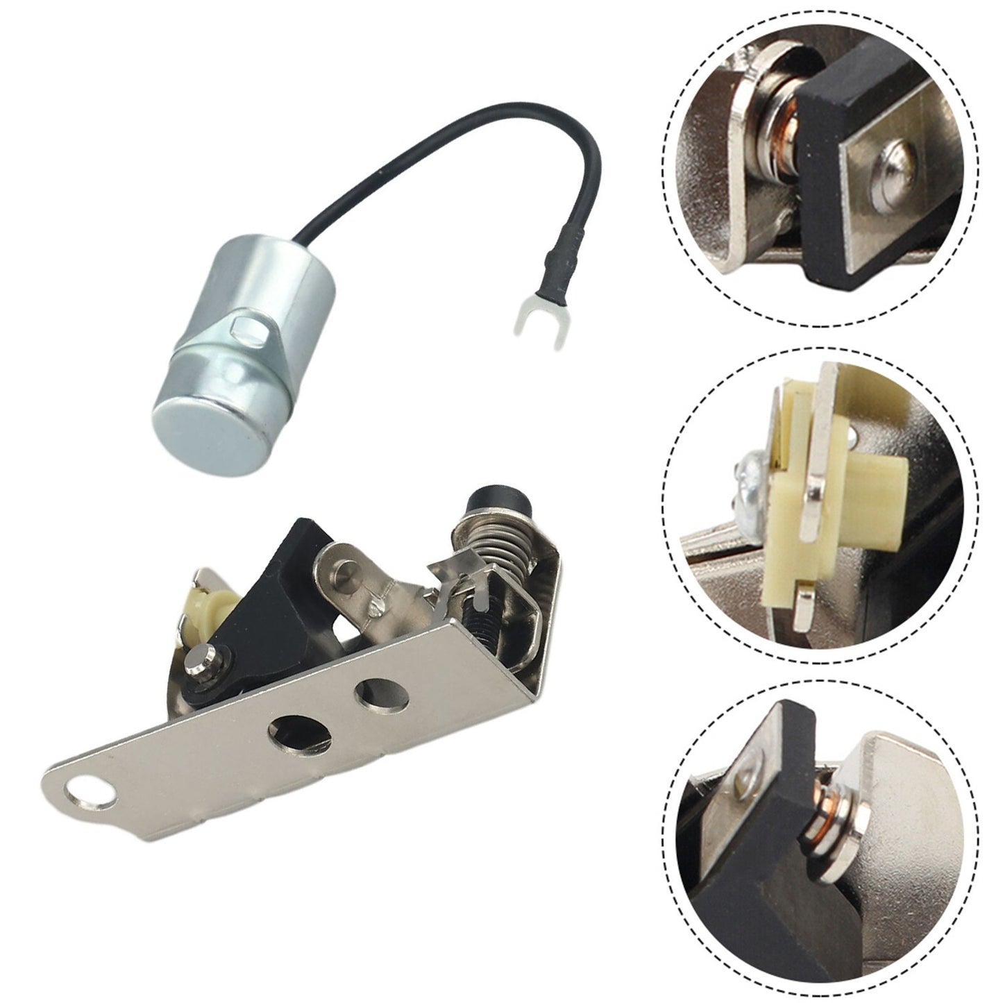 ya 14 Superior Quality Breaker Points and Condenser Kit for O n B43 B48 Engines