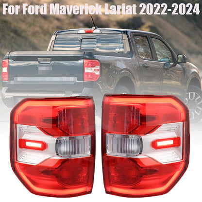 ya 11 10.28 2022 2023 2024 For Maverick Lariat Pair LED Rear Tail Light Stop Lamp n