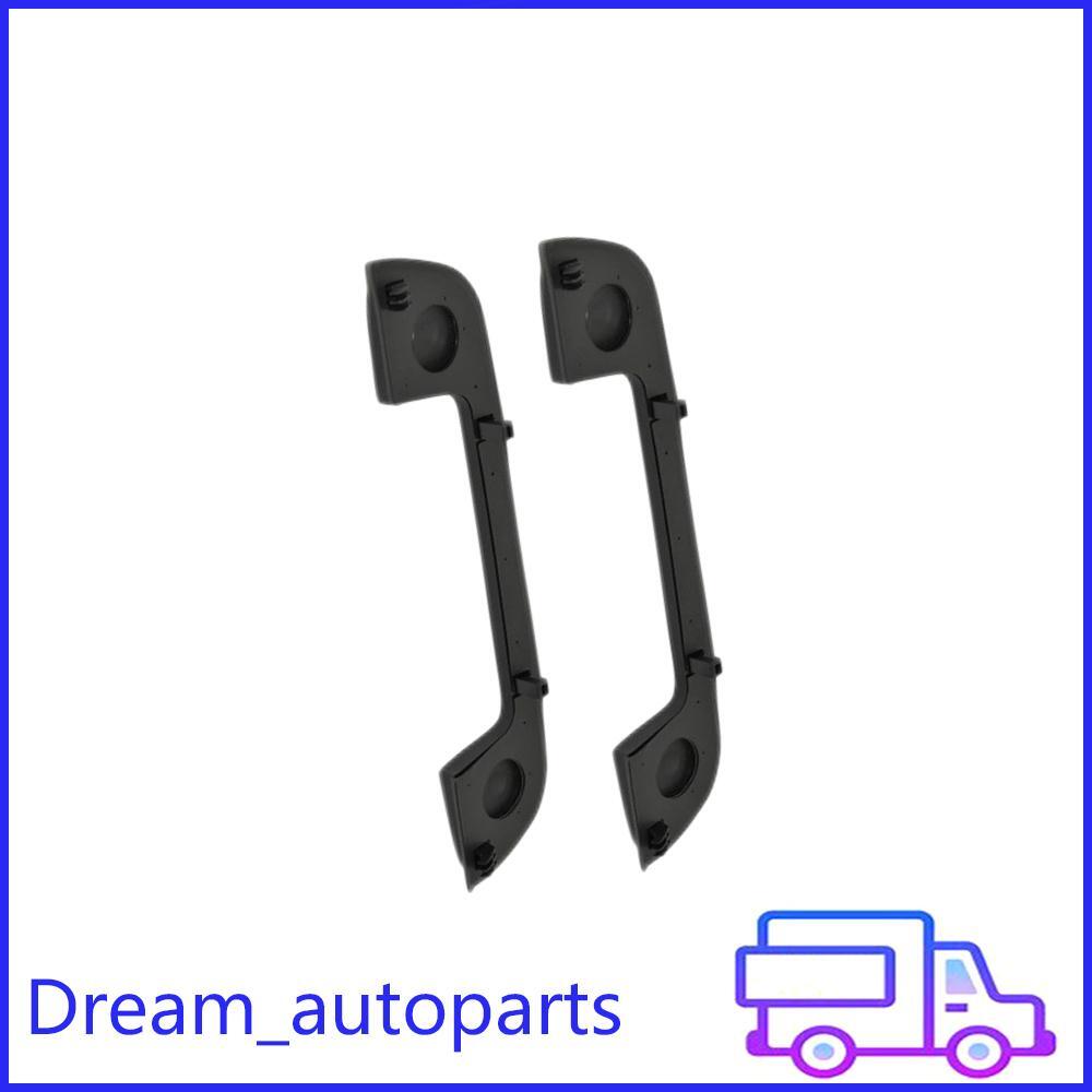 ya 13 5.27 2pcs Rear Door Handle Cover w/ Seal Left or Right Black for BMW E36 E34 E32 Z3